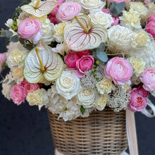 Load image into Gallery viewer, Kosz kwiatów "Cloud Garden"