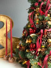 Załaduj obraz do przeglądarki galerii, Żywa choinka w kolorach czerwieni