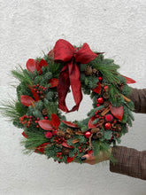 Załaduj obraz do przeglądarki galerii, Wianek świąteczny