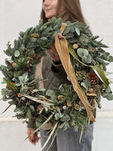 Załaduj obraz do przeglądarki galerii, Wianek świąteczny