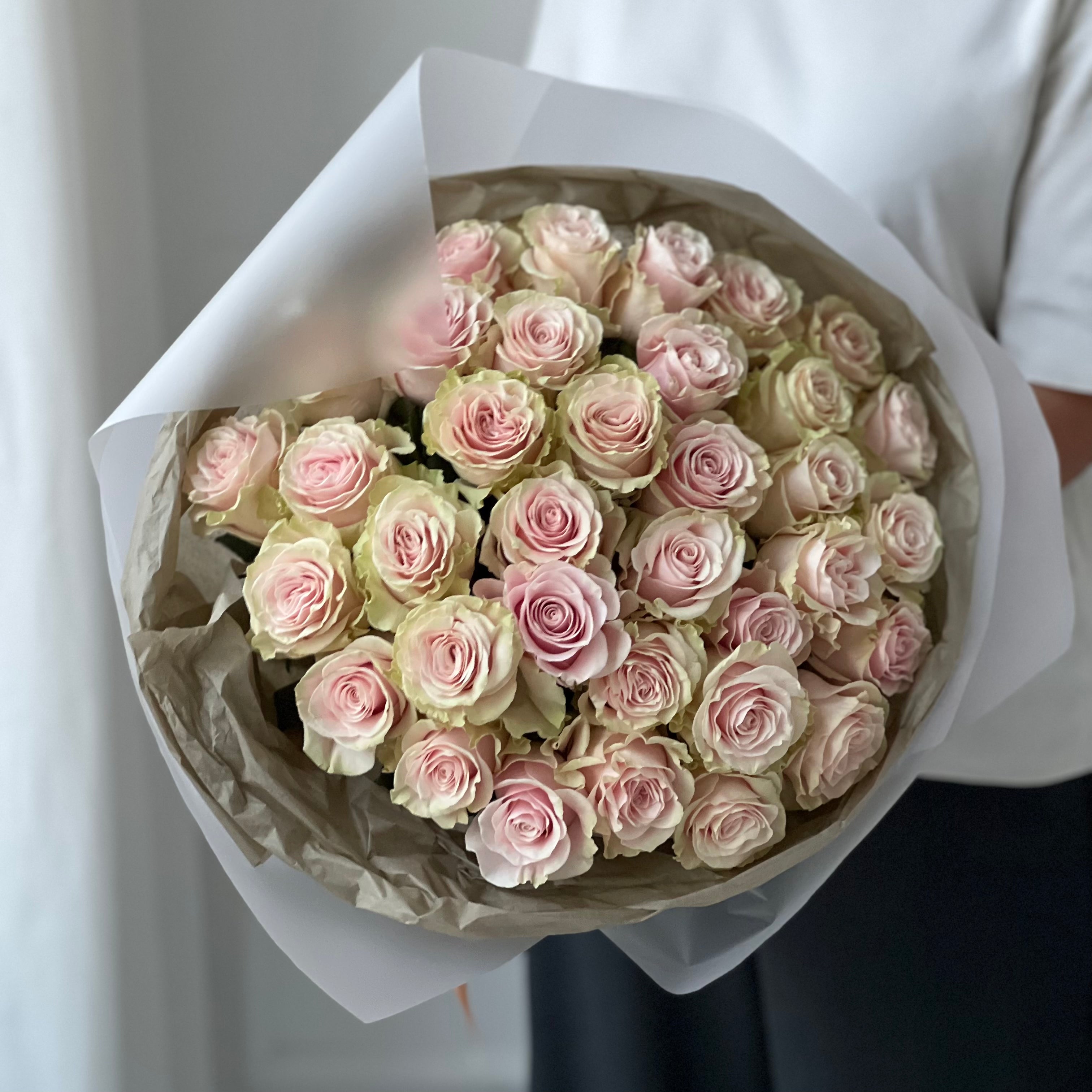 Bukiet róż "Pink mondial"