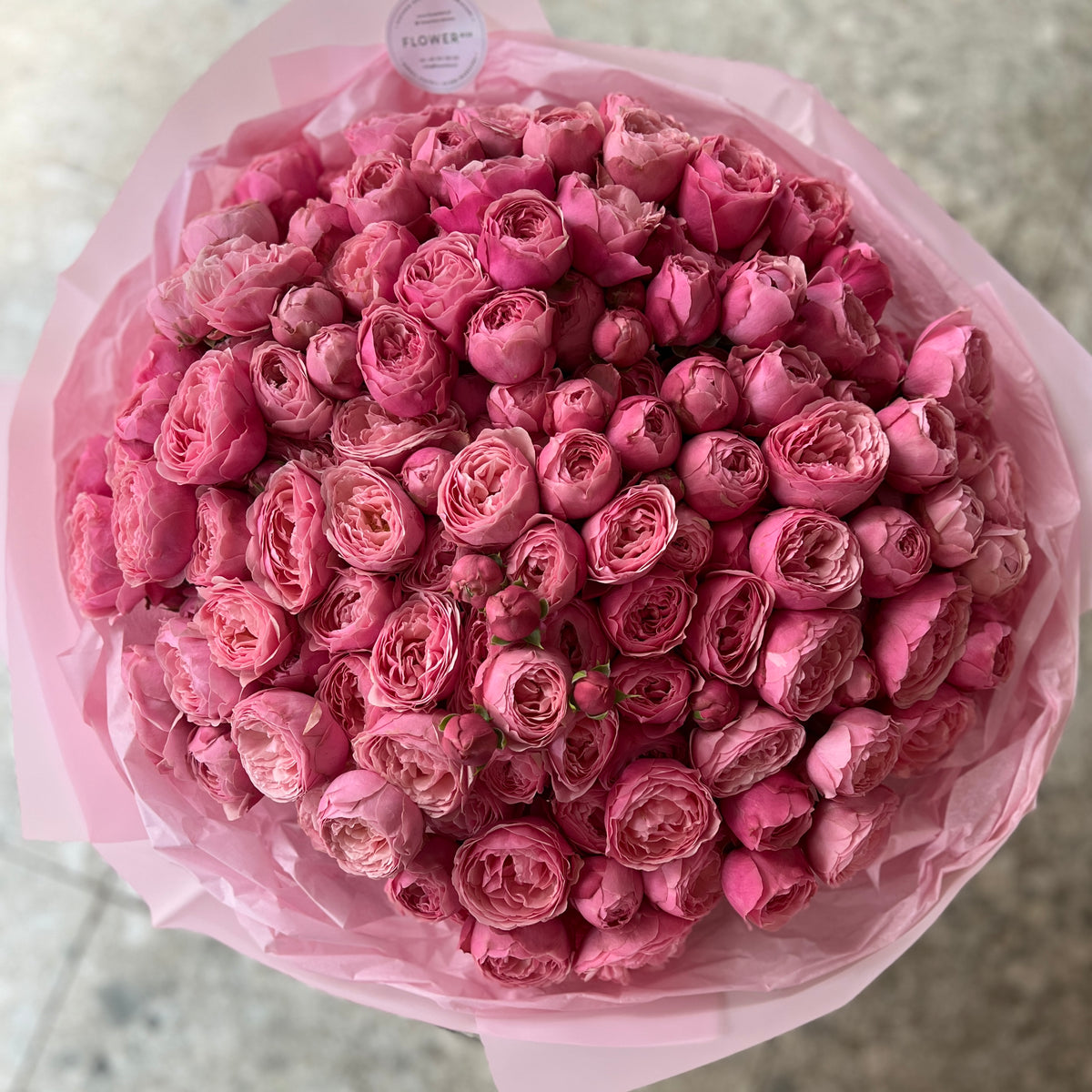 Bukiet róż gałązkowych "Silva Pink"