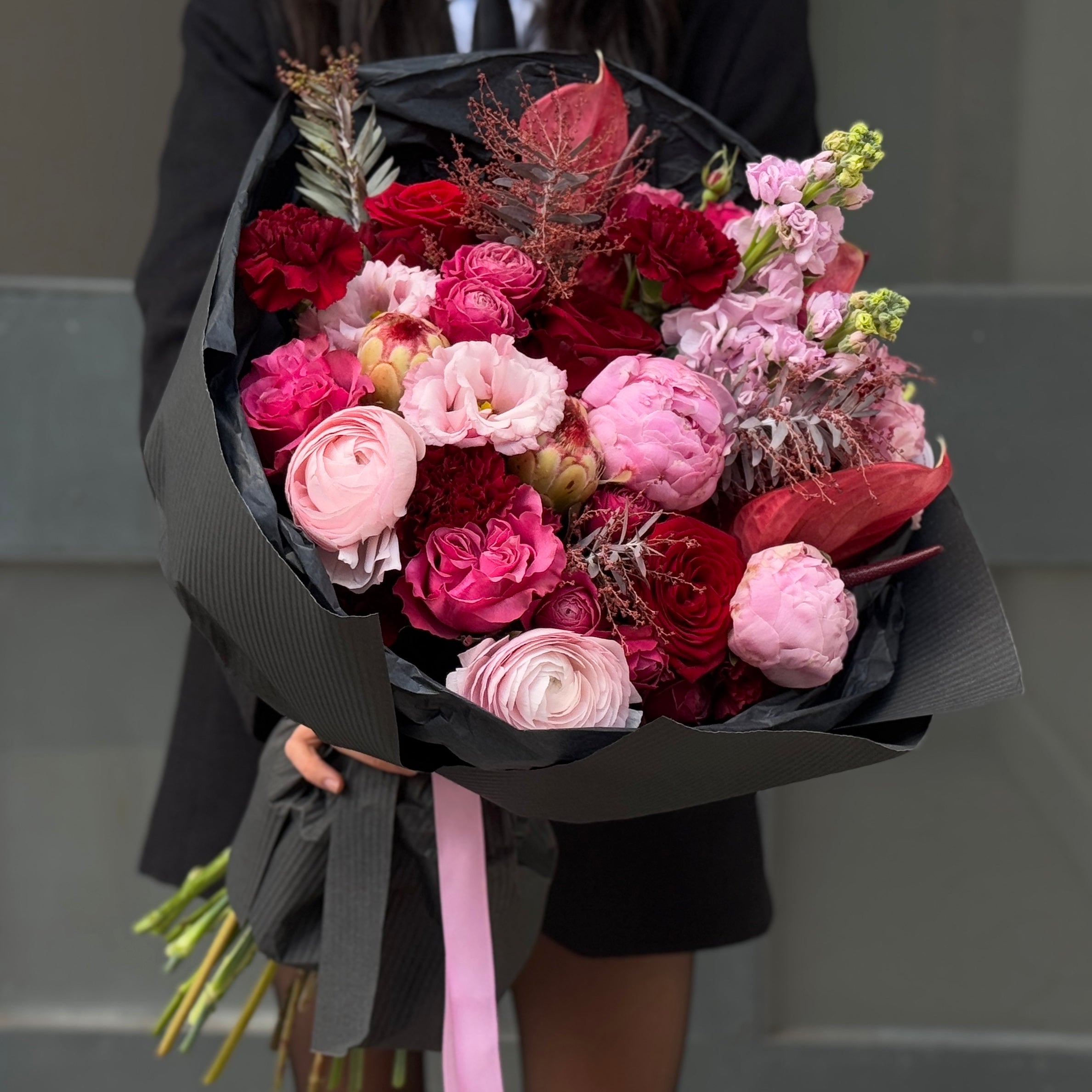 Bukiet "Crimson Blush"