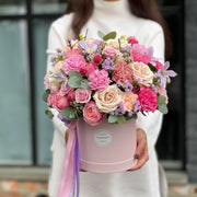 Flowers in a box "Silky Petal"