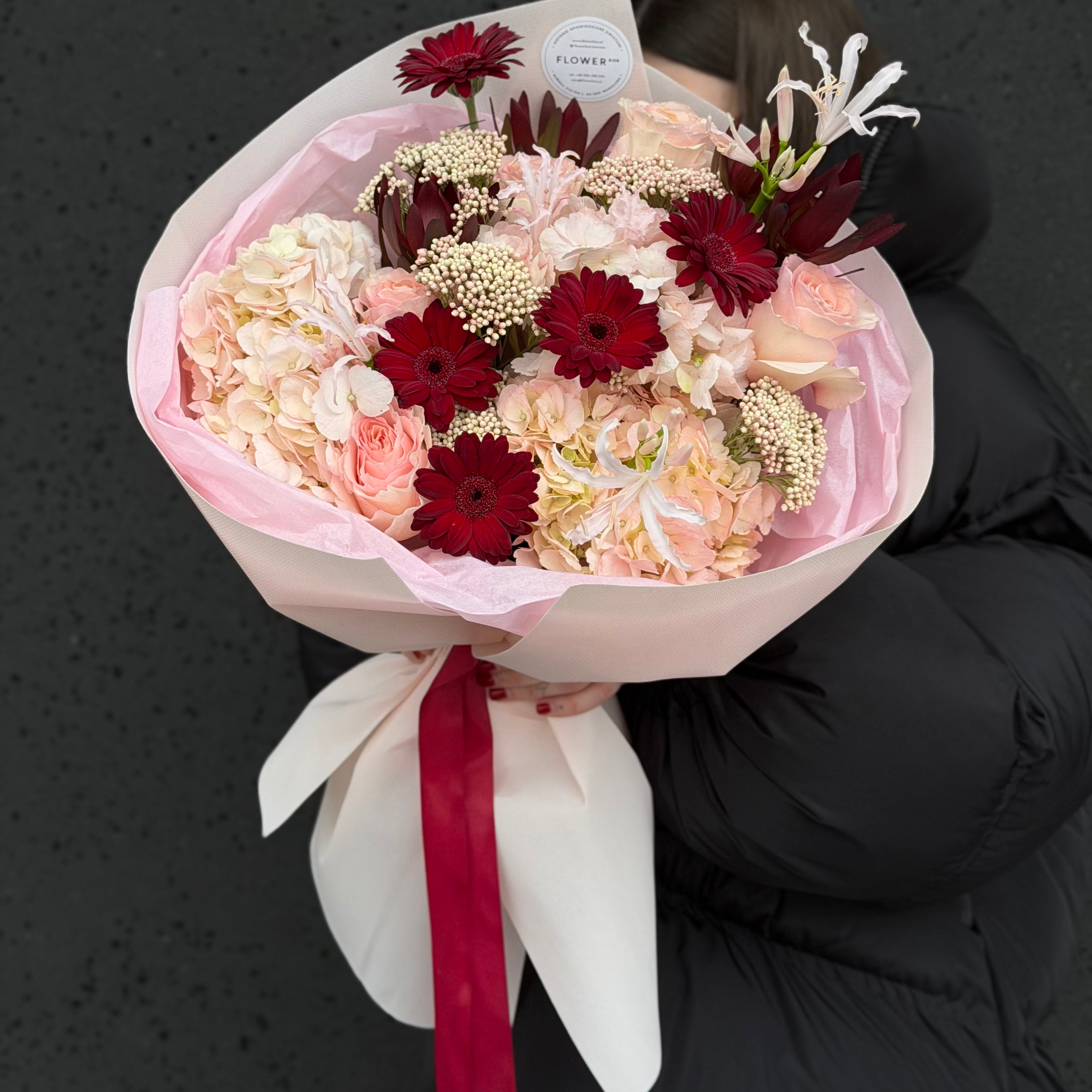 Bukiet "Velvet Blush"