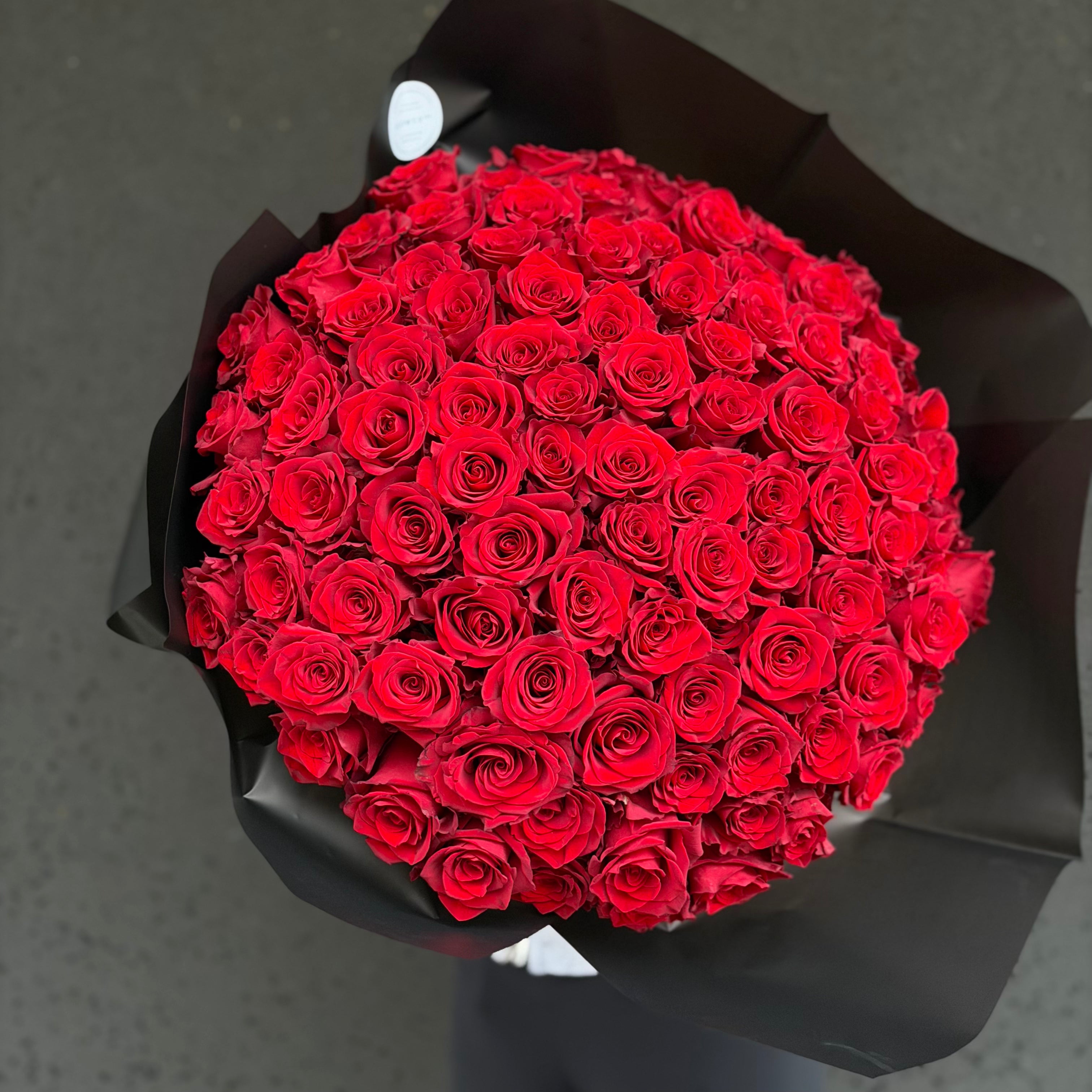 Bukiet 101 czerwona róża