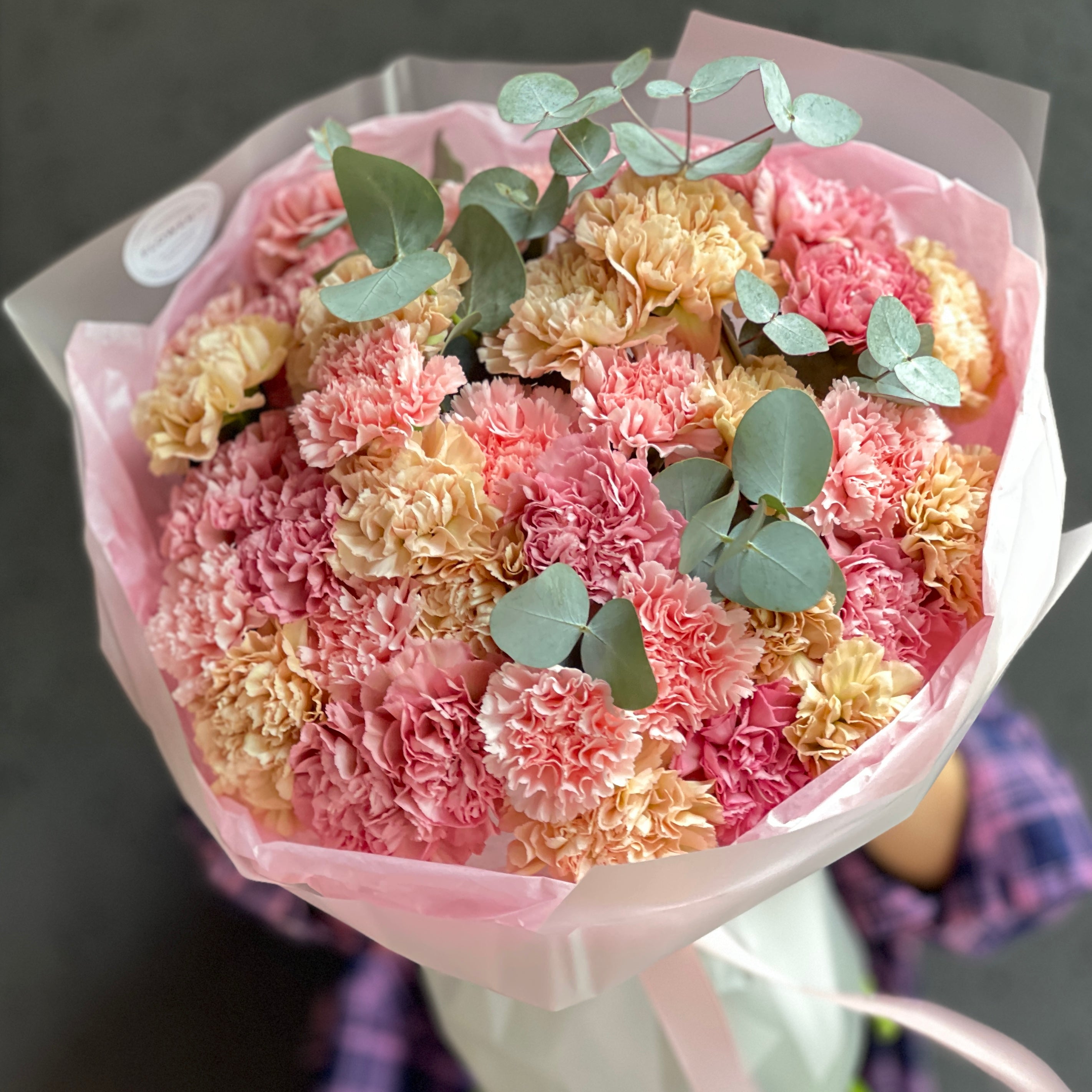 Bukiet "Velvet Carnations"