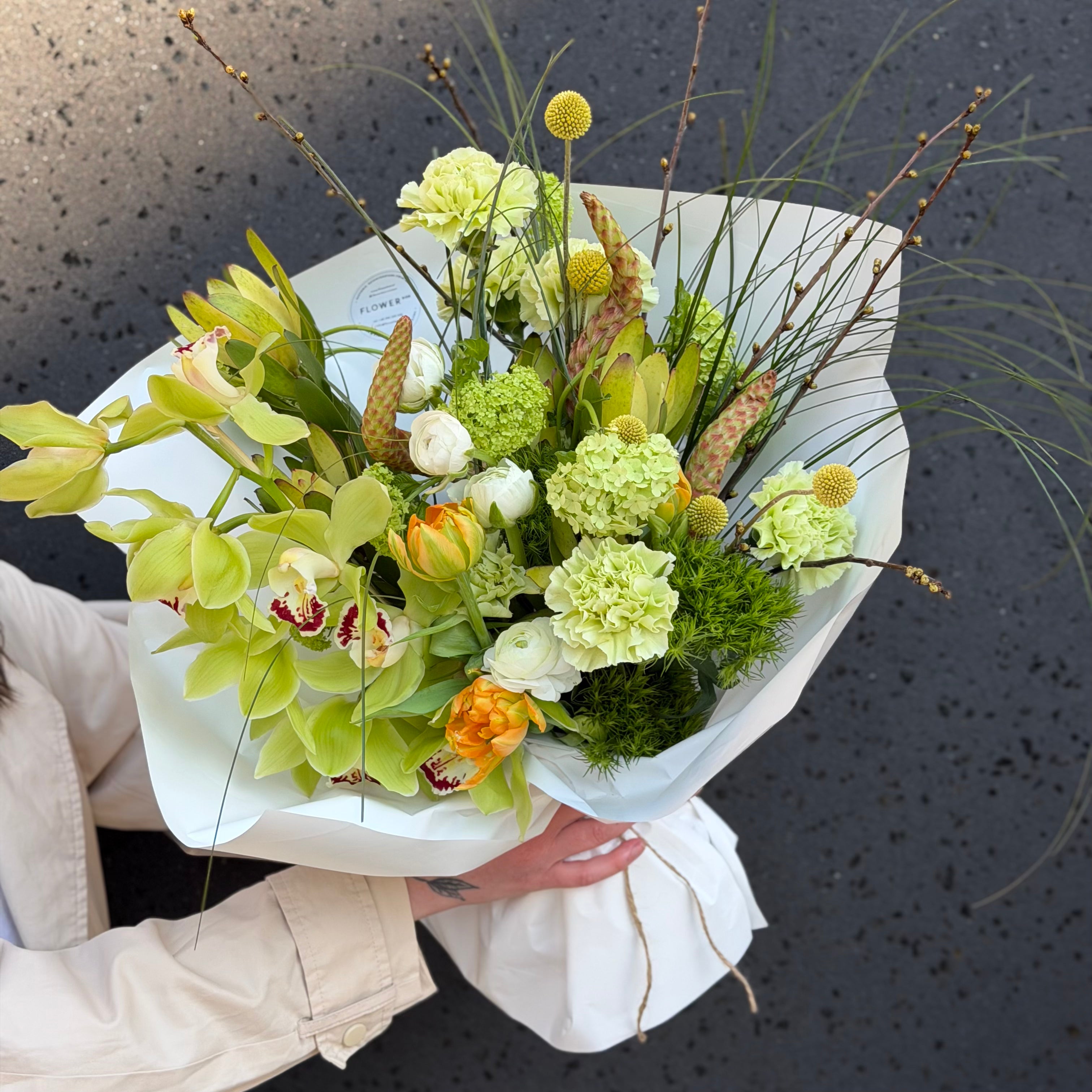 Bukiet "Green Modern"