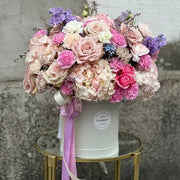 Flowers in a box "Roselight Dome"