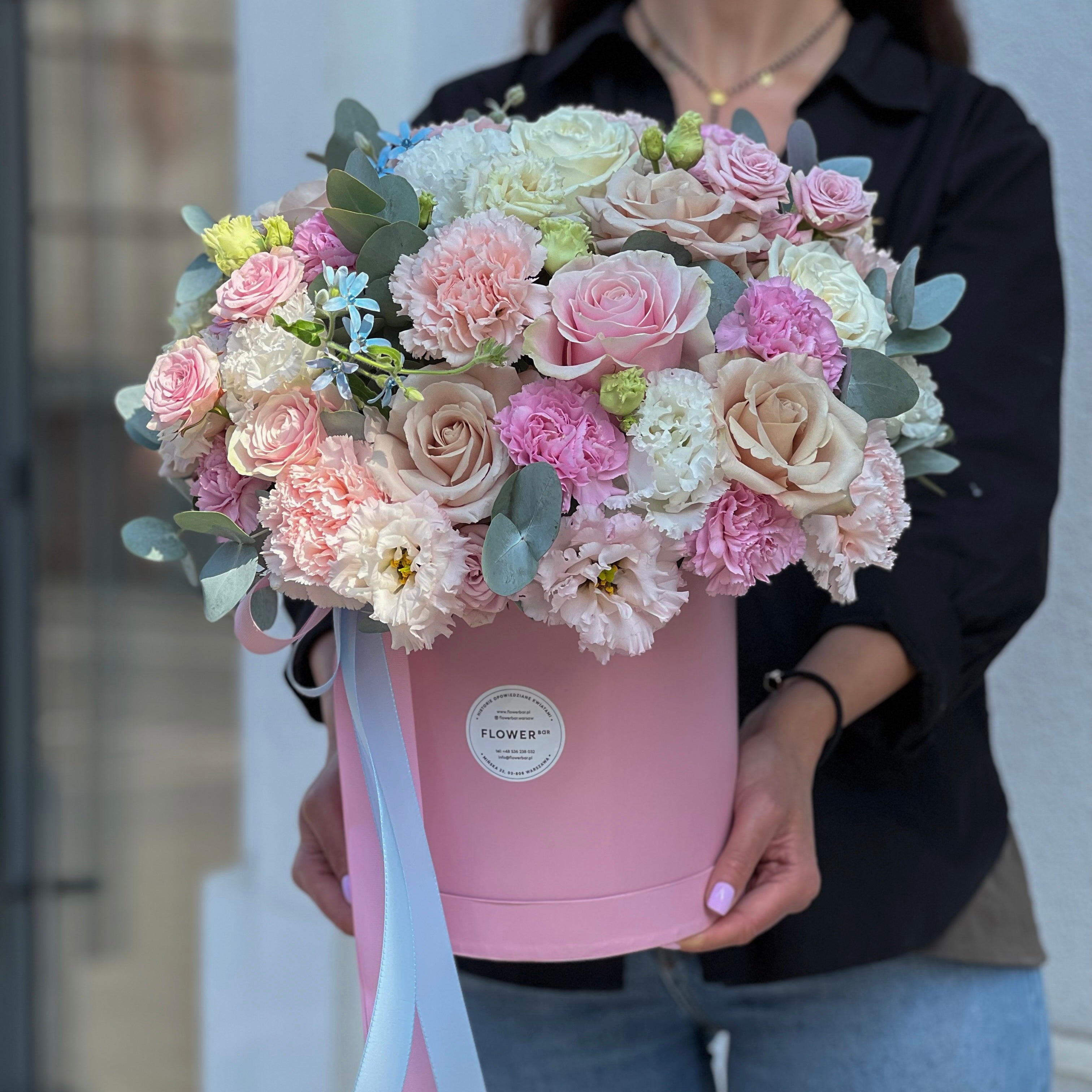 Kwiaty w pudełku "Petal Sorbet"