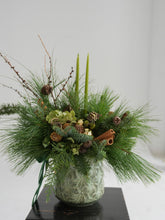 Załaduj obraz do przeglądarki galerii, Stroik ze świecami
